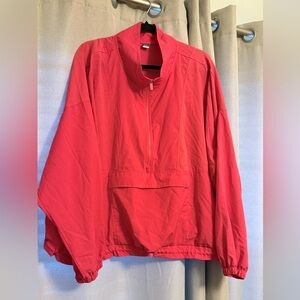 Old Navy Women's Vibrant Pink Windbreaker Jacket